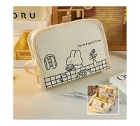 HUIJIQX Pencil Case Korean Stationery Pencils Cases Big Bags for Girls School Pencil Cases Kawaii Bear Pencilcases Trousse Products(TZNB)