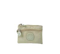 HUIJIQX Small Solid Canvas Coin Bags for Kids with Card Holder Men Women Wallet Storage Bag Students Bus ID Credit Card Holder Purses(Green,2PCS)