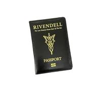 HUIJIQX Travel Passport Cover Anime Rivendell Movie Travel Passport Holder Passport Wallet