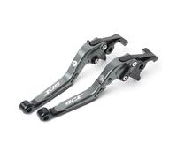 HUIKO Adjustable CNC Folding Extendable Brake Clutch Levers for Yamaha XJ6 XJ6N Diversion 2009-2020 Motorcycle Accessories(Titanium-B)