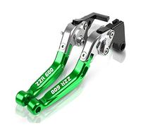 HUIKO for Kawasaki ZZR 600 ZZR600 Motorcycle CNC Parts Brake Clutch Lever Retractable Adjustable Hand Grip Handlebar(R)