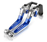 HUIKO for Suzuki RV 125 2003-2016CNC Motorcycle Parts Foldable Handbrake Adjustable Brake Clutch Lever(B)