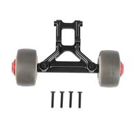 HUIKREW For Arrma For Talion For Kraton For Typhon For Outcast For Notorious 1/8 RC Car Upgrade Parts Accessories Metal Wheelie Bar RC Car Components(Black)