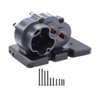 HUIKREW Rc Car Gearbox For LCG For Axial For SCX10 II Pro For Capra 1/10 Lightweight OD-3 Overdrive Gearbox Transmission RC Crawler DIY For Chassis Upgrade Parts(Gray)