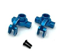HUIKREW RC Cars Toys For MJX 10208 Little Monster 1/10 Metal Upgrade Modification Front Steering Cup Remote Control Car Spare Parts(Blue)