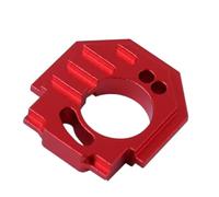 HUIKREW RC Repairs Accessories For Arrma For Granite For Grom 1/18 RC Car Upgrade Parts Accessories Metal Heatsink Adjustable Motor Mount Model Accessory(Red)