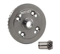 HUIKREW RC Repairs Accessories For ARRMA For Kraton 8S For Outcast EXB 1/5 GPM Steel Main Diff Gear 39/12T Spiral Model Accessory Replace Modified Parts