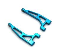 HUIKREW RC Repairs Accessories For Hyper Go For MJX 16207 H16PL 1/16 Rear Upper For Swing Arm RC Cars Metal Upgrade Parts Model Modified Replacement Replace(Blue)