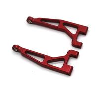 HUIKREW RC Repairs Accessories For Hyper Go For MJX 16207 H16PL 1/16 Rear Upper For Swing Arm RC Cars Metal Upgrade Parts Model Modified Replacement Replace(Red)