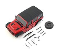 HUIKREW RC Repairs Accessories For Kyosho For Mini-Z 4X4 JE EP For Wrangler For Rubicon Body Shell RC Crawler Car Upgrade Parts Model Accessory(Red)