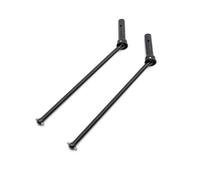 HUIKREW Rc Transmission Shaft Compatible With ARRMA For Outcast For KRATON 4X4 8S For BLX 1/5 RC Truck Car Upgrade Parts 2Pcs Metal Front Rear Drive Shaft Driveshaft CVD