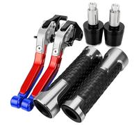 HUILA For CBF600 SA CBF 600 2006 2007 2008 2009 2010 2011 2012 2013 Motorcycle Brake Clutch Levers Handlebar Grips Ends CBF600SA(Silver)