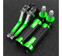 HUILA for RS125 RS 125 2006 2007 2008 2009 2010 Motorcycle Handlebar Folding Adjustable Clutch Brake Levers Hand Grips Ends(Light Blue)