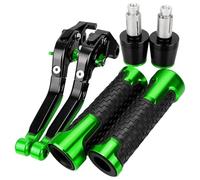 HUILA Motorcycle Aluminum Brake Clutch Levers Handlebar Hand Grips Ends for GSXR750 GSXR 750 2006-2010 2009 2008 2007(Purple)