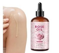 Huile Fermeté Peau - Huile Modelante Corps Rose 100 ml Douce Légère Non Collante Huil Tonifiante Lissante Éclaircissante Absorption Rapide Visage Corps | Voyage Maison Extérieur École Cadeau Sœur F