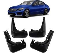 Huiloogye Car Mud Flaps for Mercedes Benz C Class AMG C43 63 Sedan 2015-2020 Front Rear Rubber Splash Guards Tire Mudflaps Protector Accessories Wheel Well Guards 4 PCS