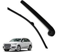Huiloogye Rear Wiper Arm Blade for AUDI Q7 2016-2024 - Back Windscreen Wiper Assembly Replacement - All Season Natural Rubber Cleaning Window