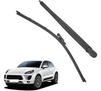 Huiloogye Rear Wiper Arm Blade for PORSCHE macan - Back Windscreen Wiper Assembly Replacement - All Season Natural Rubber Cleaning Window
