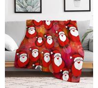 HuiMeiEr 3D Christmas Printed Stitch Blanket Oversized Warm Super Soft Blankets with Soft Anti-Pilling Flannel for Kids Adults 60"x80"