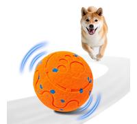 Huimpet Interactive Dog Ball, Automatic Moving, Bouncing Chew Toys, Wicked Balls with 3 Modes, E-TPU Vibrating Dog Ball for Medium and Large Dogs, IP54 Waterproof, Birthday Gifts for Dogs(Orange)