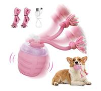 Huimpet Interactive Dog Toys, [2025 Newly Upgraded] Interactive Dog Ball for Small Dogs, Automatic Moving Dogs Toy Wicked Ball for Boredom & Training, Play Music, USB Rechargeable(Pink)