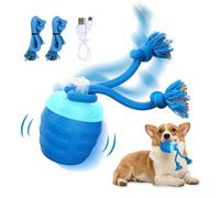 Huimpet Interactive Dog Toys, [2026 Newly Upgraded] Interactive Dog Ball for Medium/Large Dogs, Automatic Moving Dogs Toy Wicked Ball for Boredom & Training, Play Music, USB Rechargeable(Blue)