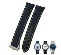 HUIMVNC 19mm 20mm 21mm Nylon Canvas Curved End Watchband Fit for Omega Seamaster 300 AT150 Speedmaster Longines Watch Strap Times