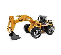 Huina 2.4g 6CH RC Excavator W/Die Cast Bucket