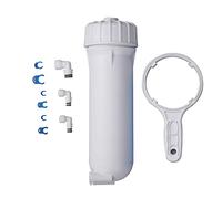 HUINING 3012 RO Membrane Housing with 3/8 1/4 Quick Connector,Wrench Set for 200/300/400/500 GPD (2812/3012) Residential Reverse Osmosis Membrane Water Filter Home Drinking Water Filtration System