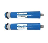 HUINING 50GPD 75GPD 100GPD 150GPD New Reverse Osmosis Element Water Filter Membrane 1812/2012 Replacement Water Filter (75GPD 2PCS)