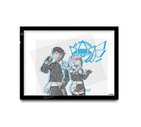 HUION A3 Light Box Light Pad Large Tracing Pad with Super Bright Led Lamps and Adjustable Brightness Function A4 A5 Optical Tracing Board (A3 Size)