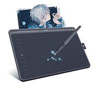 HUION HS611 (Space Grey), Professional Drawing Tablets, Battery-Free PW500 Digital Pen, Equipped with Multimedia Touch Buttons (Adjustable Volume, Play Music), Support OTG