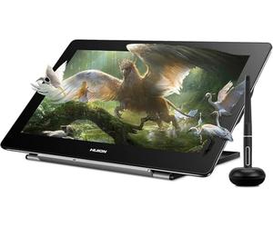 HUION Kamvas Pro 16 4K Drawing Tablet with Screen 15.6" | UHD 4K Resolution, Full Laminated Anti-Glare Glass, Tilt Function, 8192 Pressure Stylus for Professional Artists