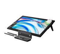 HUION KAMVAS Pro 24 (Gen 3) Touch Drawing Tablet with Screen, 4K UHD Graphic Drawing Display with Dual 16384 Pen Pressure Stylus, PenTech 4.0, 99% Adobe RGB, Wireless Keydial, 23.8 Inch Monitor