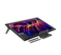 HUION KAMVAS Pro 27 4K UHD Drawing Tablet with Screen, PenTech 4.0 Battery-Free Stylus with 2nd Gen Anti-Glare Etched Glass Full Laminated Graphics Tablet, 98% Adobe RGB Multi-Touch Screen for Artist