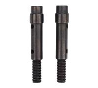 HUIOP 1/10 RC Front Axle Shaft, Short Shafts and Pins, Crafted From Alloy Material, Enhancing Stability and Flexibility, Simultaneous Replacement for VP F10 Phoenix 1/10 RC Car,