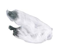 HUIOP 1.5m Height Nylon Fishing Net, 50m Length 3 Layers Heavy Net with Float, Ideal for Bait Fishing, Light Weight, Easy to Throw Out, Small Mesh Prevents Escaping Fish, Suitable for (3 Fingers)