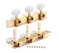 HUIOP 1 Pair Professional Guitar Tuning Wrenches Classical Guitar String Tuning Wrenches Machine Guitar Accessories Left Right 3L3R Tuners Keys Part