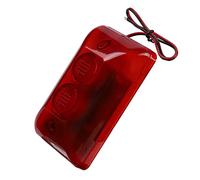 HUIOP 15W Wired Strobe Siren LED Sound Alarm Flashing Light Safe Stable Portable Red 120dB for Home Hotel 123 * 75 * 35mm