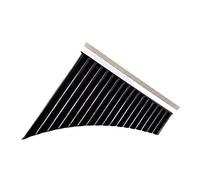 HUIOP 18 Pipe Pan Flute Panpipes C Key Pan Pipes with Mouthpiece for Beginners Students,pan pipes