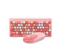 HUIOP 2.4G Wireless Gaming Keyboard and Mouse Kits for Desktop Computer 86-Key Wireless Keyboard and Mouse Combo Ergonomic Design Compatible with Windows 2000/XP/7/Vista/98/ME/8/10,gaming keypads and