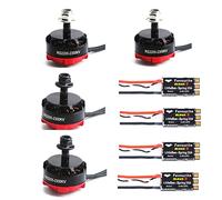 HUIOP 2205 2300KV Brushless Motor 4pcs Reverse Forward Rotating Motor and 4PCS 30A ESC for FPV RC Racing Drone Multicopter,Motor for FPV Drone