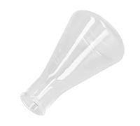 HUIOP 250ml Erlenmeyer Flask, Borosilicate Glass Chemistry Lab Flask for Stability and Easy Cleaning, Wide Observation, Ideal for Kitchen and Experiments with Glass Flask, Small