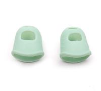 HUIOP 2pcs Kalimba Silicone Finger Protectors for Beginners Kalimba Beginners Green Large Finger Protector
