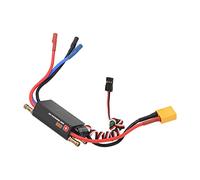HUIOP 30A Dual Channel Drainage Brushless ESC, RC Boat Accessory, for 450mm RC Boat Model, with Electronic Components, Embedded SBEC, Simple to Operate