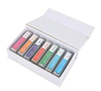 HUIOP 35pcs Biology Glass Prepared Microscope Slides Set, Samples With Materials and Clear Cell Tissue Boundaries, Great As Children and Students, Organized for Cytology, Botany,