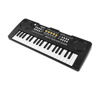 HUIOP 37 Key Electronic Keyboard Piano 8 Tones 8 Rhythms 11 Demos 4 Instrument Sound Effects Musical Instrument Dual Power Mode Portable Music Piano Keyboard Present for Beginners Keyboards Piano