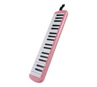 HUIOP 37 Key Melodica Instrument Air Melodica Piano Keyboard with 2 Soft Blowing Hoses, 2 Blow Nozzles, Melodica Wind Instruments with Carry Bag for Beginners and Teens