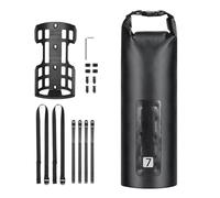 HUIOP 3L/7L Bike Fork Bag Waterproof Roll Top Dry Bag Cycling Pack Bicycle Pannier