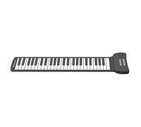 HUIOP 49 Keys Roll Up Piano with Built-in Speaker 16 Tones 6 Demos Supports Recording Sustain Headphone Jack Silent Hand Roll Piano Flexible Silicone Electronic Keyboard,Hand Roll Piano